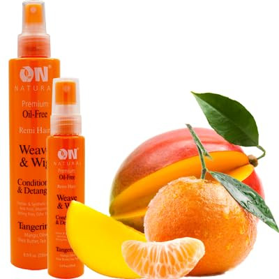 ON Organic Natural Premium Oil-Free Weave & Wig Conditioner & Detangler Tangerine 2.0 fl oz online at globaldelivered