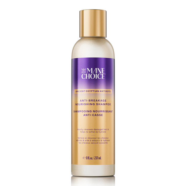 The Mane Choice Ancient Egyptian Anti Breakage Shampoo 8 oz Cleanses Strengthens Moisturizes with Biotin Vitamins Parabe