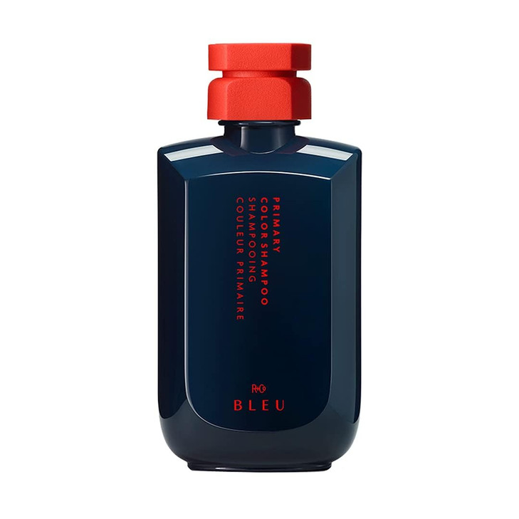 RCo BLEU Primary Color Shampoo Locks in Color Hydration and Shine Seals Cuticle Adds Strength to Protect Against Breakag