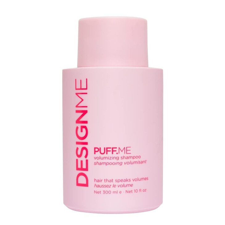 DesignMe PUFFME Volumizing Shampoo Adds Body Bounce Volume for Fuller Thicker Hair For Fine Medium Hair Boosts Shine Col