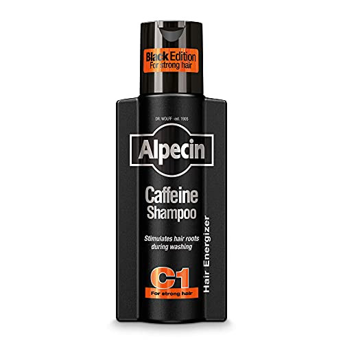 Alpecin Caffeine Shampoo C1 Black Edition with Bold Fragrance 845 oz I Hair Performance Enhancer Promotes Natural Hair G