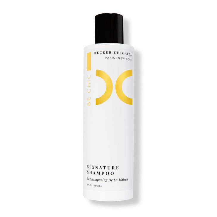 BE CHIC Signature Shampoo by Becker Chicaiza Certified Vegan SulfateFree Hydrating Clarifying for ColorTreated Hair