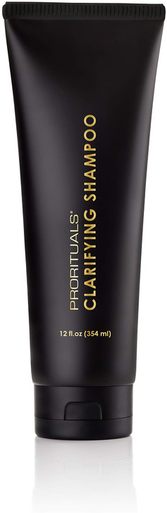 Prorituals Clarifying Shampoo Deep Cleansing Detox Shampoo for Curly Hair Removes Impurities Dirt Oil Buildup Sulfate Fr
