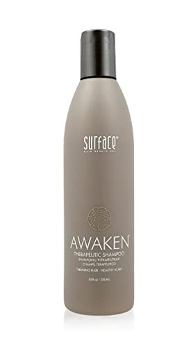 Surface Hair Awaken Therapeutic Shampoo Natural Ingredients for Thinning Hair and a Healthy Scalp 10 fl oz