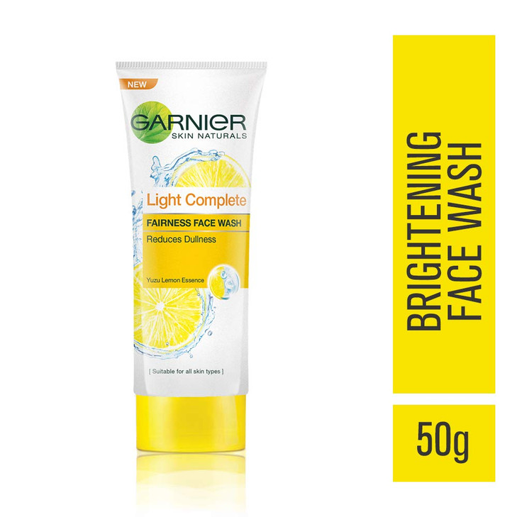 Garnier Skin Naturals White Complete Face Wash, 50g online at globaldelivered