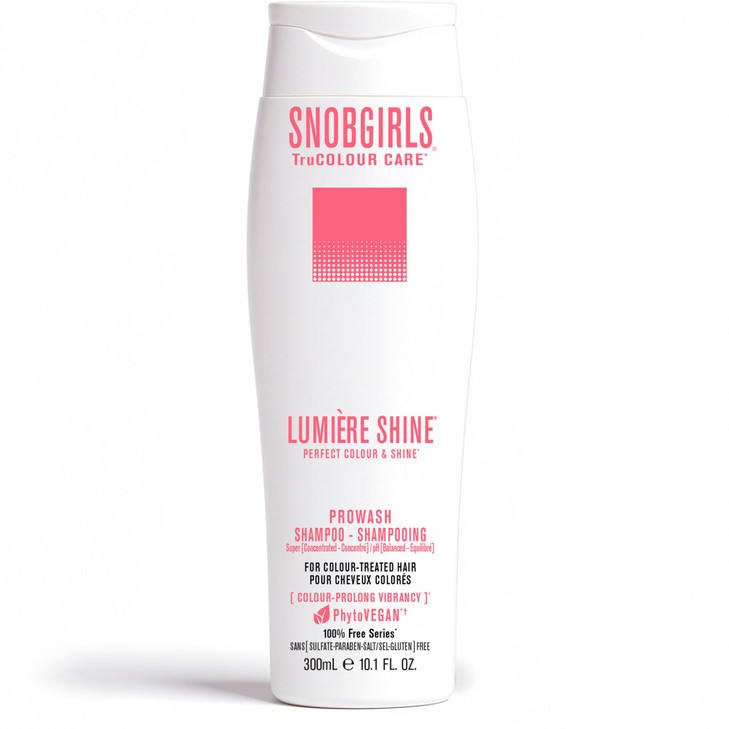 ColorPerfecting Shampoo for Highlighted Bleached Hair SNOBGIRLS LUMIRE HIGHCURE Vegan SulfateFree with TruColor Care Rad