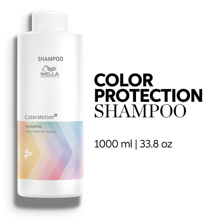 Wella Professionals ColorMotion Hair Color Protection Shampoo Preserves Color Vibrancy Smoothness Shine 338 Fl Oz