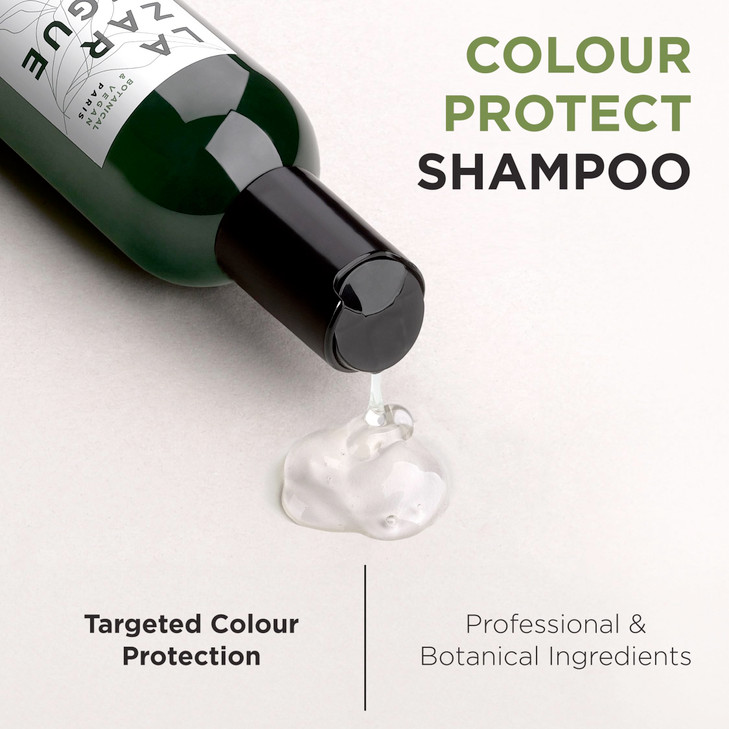 Lazartigue Color Protect Shampoo Camellia Oil Infused Radiance for ColorTreated Hair Vegan Sulfate Silicone Free 84 floz