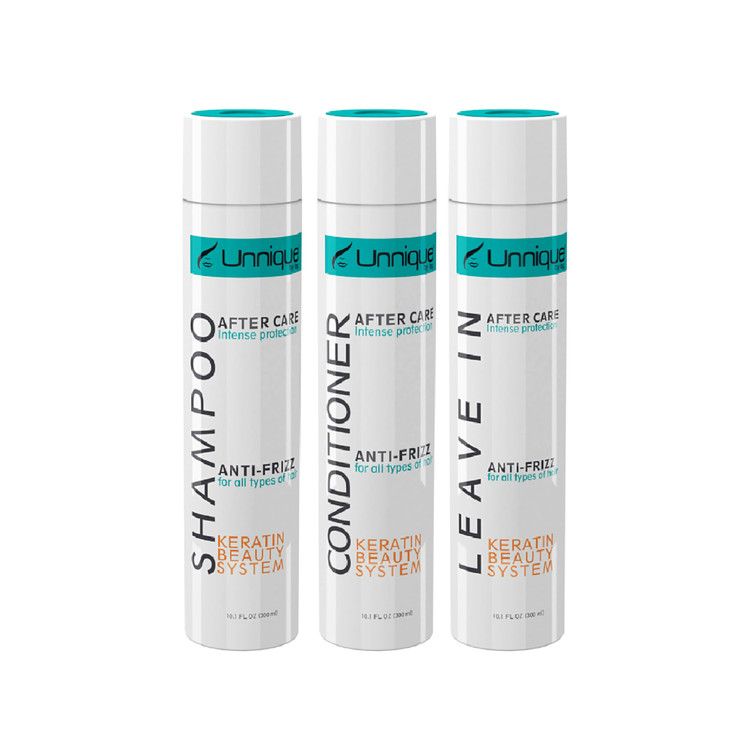 UNNIQUE KBS Hair Care Kit Repairing Shampoo and Conditioner Leavein Treatment After Care Set for Keratin Treated Hair