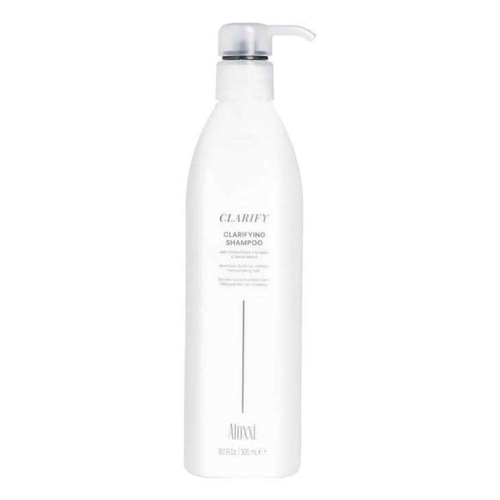 ALOXXI Clarifying Shampoo for ColorTreated Hair Gentle Hair Cleanser Removes Product BuildUp and Residue 101 Fl Oz