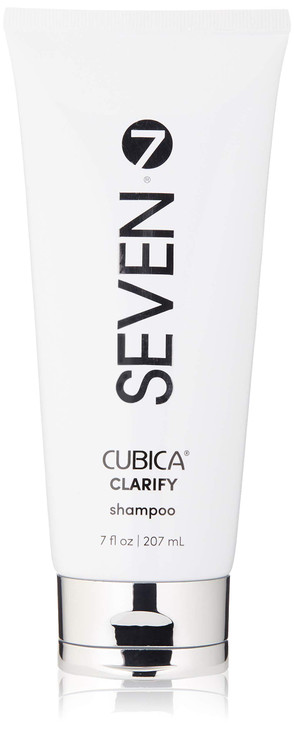 SEVEN Hair Care Cubica Clarifying Shampoo for Women Men Detox and Minimize Dry Scalp Buildup with Rosemary Eucalyptus Ro