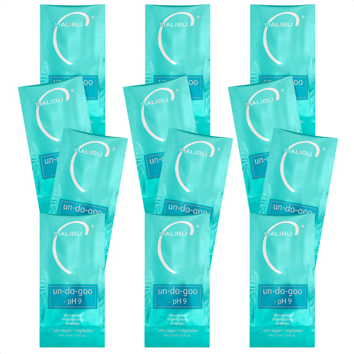 Malibu C UnDoGoo Clarifying Shampoo Removes Product Build Up and Resins from Hair Shine Restoring SulfateFree Cleanser 1