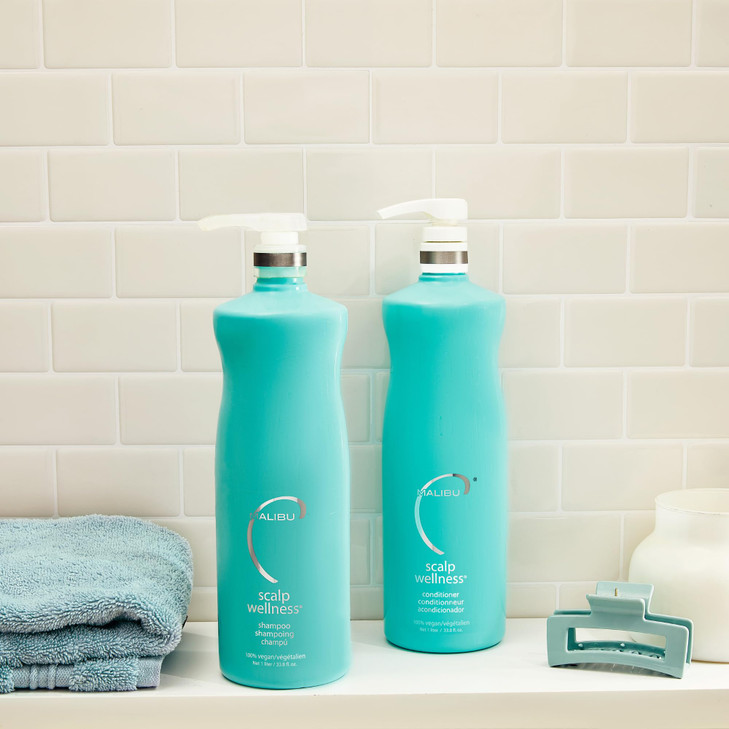 Malibu C Scalp Wellness Hair Shampoo SulfateFree Moisturizing Shampoo Nourishing Scalp Care with SulfateFree Surfactant