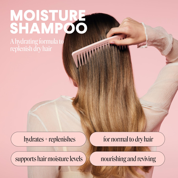 MONDAY HAIRCARE MOISTURE Shampoo with Hyaluronic Acid Shea Butter for Dry Dull Hair 354 mL
