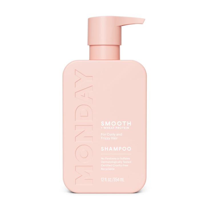 MONDAY HAIRCARE SMOOTH Shampoo with Wheat Protein Avocado Oil for FrizzProne Hair 354 mL