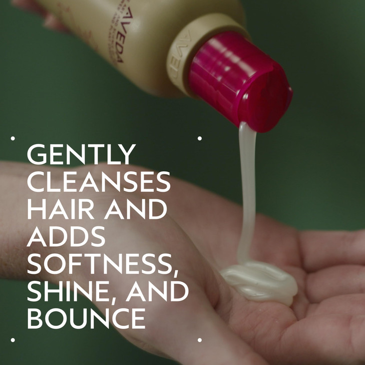 Aveda Cherry Almond Softening Shampoo Gentle Daily Shampoo for Normal to Dry Hair 97 Naturally Derived Silicone Free Ico