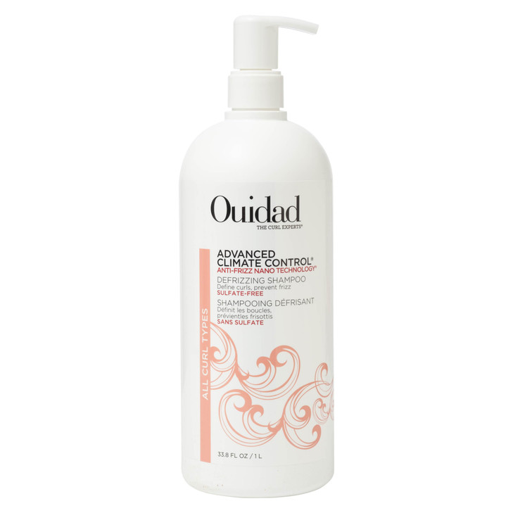Ouidad Advanced Climate Control Defrizzing Shampoo 338 fl oz Curl Defining Hair Shampoo AntiFrizz Nano Technology Sulfat