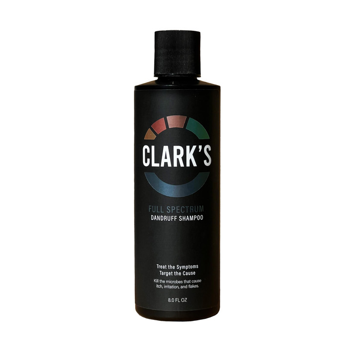 Clarks Medicated Dandruff Shampoo with Coal Tar Salicylic Acid Sulfur Full Spectrum Formula for Flake Itch Control 8 Fl
