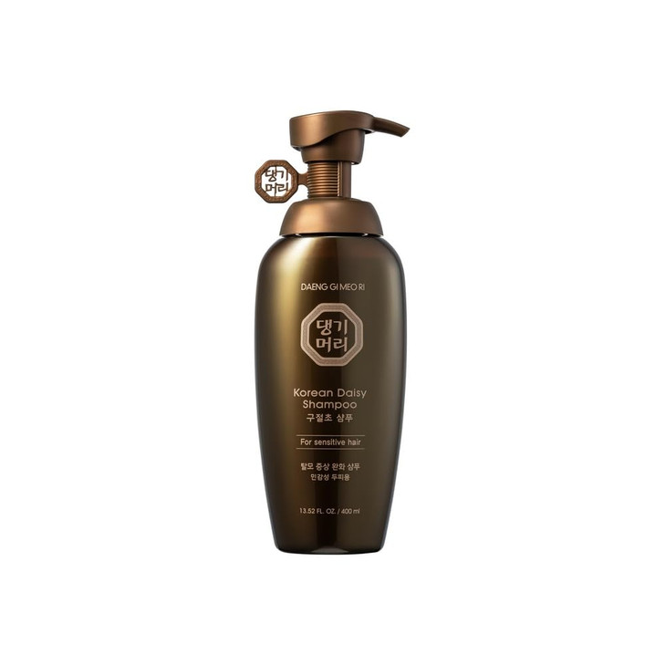DAENG GI MEO RI Korean Daisy Shampoo for Sensitive Hair Gentle Scalp Care Herbal Extracts Soothing Mild Formula Kbeauty