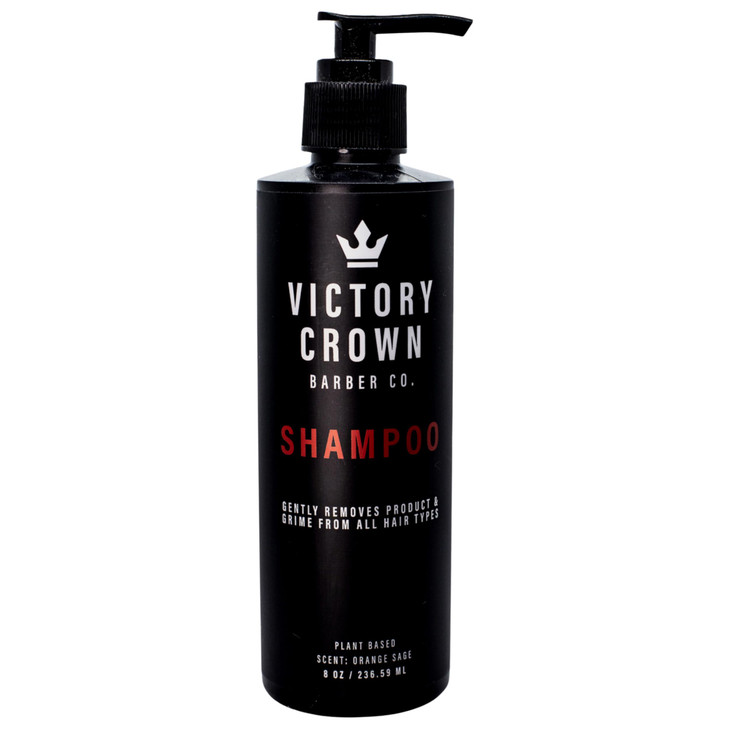 Victory Crown Deep Cleansing Shampoo Removes Product Grime from All Hair Types with Argan Oil ProVitamin B5 8 Oz