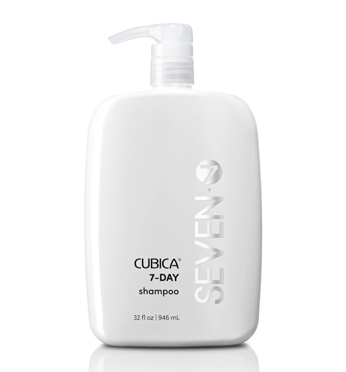 SEVEN Haircare Cubica 7DAY Shampoo for Women Men All Hair Types Add Shine and Moisture to Hair Sulfate Paraben Free Crue