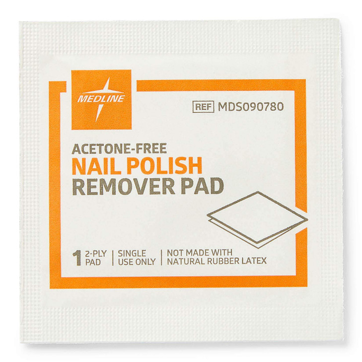 Medline Pad, Remover, Nail Polish (Pack of 100) online at globaldelivered