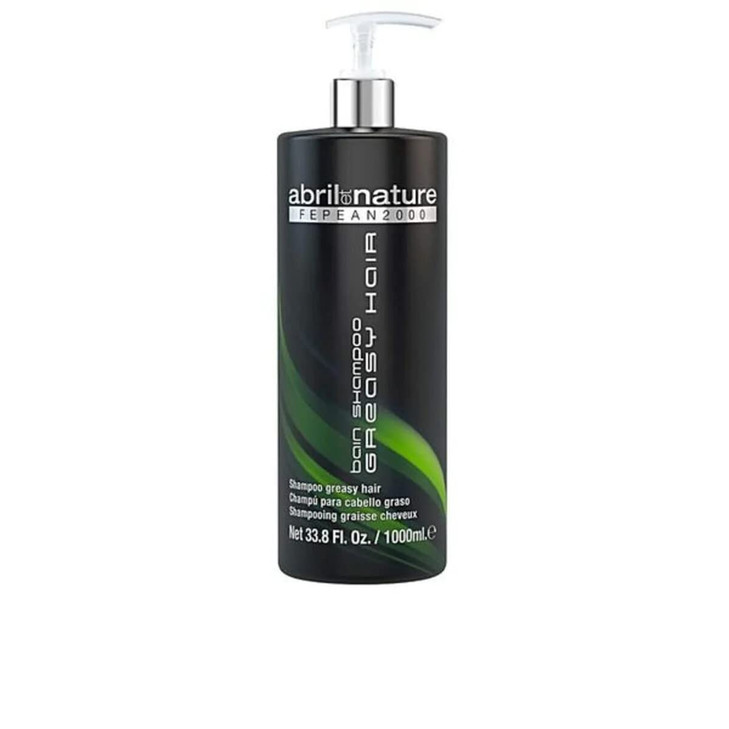 abril et nature Greasy Hair Shampoo For Oily Hair Clean and Healthy Scalp Combats Excess Oil Production Professional Seb