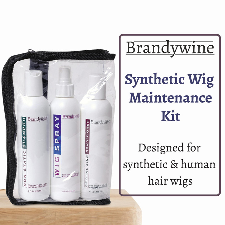 Natural Synthetic Hair Care Shampoo and Conditioner Set With Hair Spray For Natural Wigs
