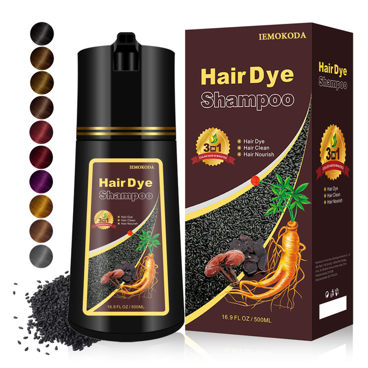 Onilyua Dark Brown Hair Dye Shampoo 3 in 1 Natural Hair Color Dye for Men Women Shampoo Para Canas LongLasting Effect fo