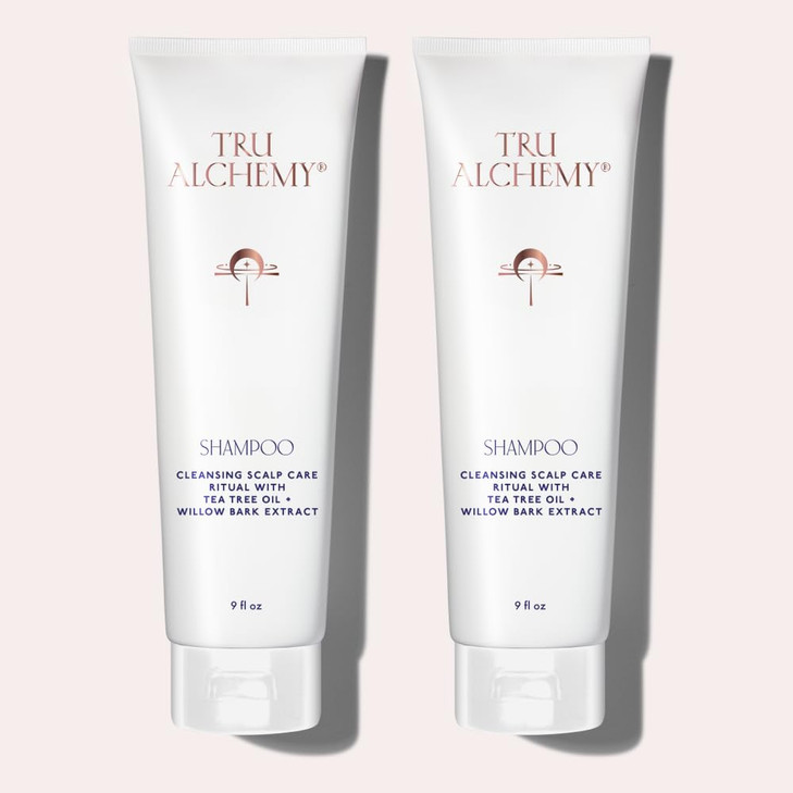 Tru Alchemy Shampoo for Growth Volume Scalp Health NaturallyDerived with Tea Tree Peppermint Oil plus Keratin Saw Palmet
