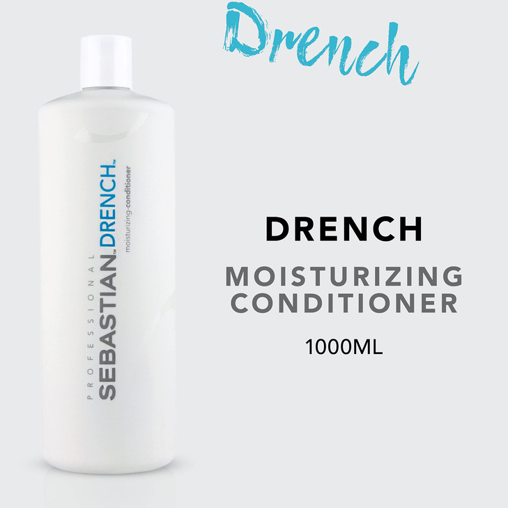 Sebastian Professional Drench Conditioner Deep Moisturizing for Chemically Treated Hair 338 fl oz