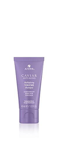 Alterna Haircare CAVIAR AntiAging Multiplying Volume Shampoo Travel Size 135 Fl Oz For Fine Limp or Thin Hair Create Ins