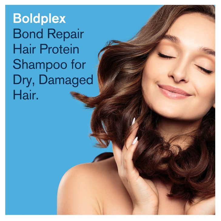 BoldPlex 4 Bond Strengthening Protein Shampoo for Dry Damaged hair Hydrating Formula for Curly Dry Colored Frizzy Broken