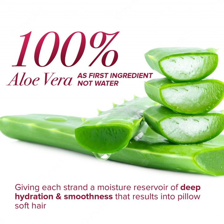 n Love Moisture Crush Shampoo for Curly Wavy Hair with Natural Coconut Milk Pure Aloe Vera for Deep Hydration Deep Shine