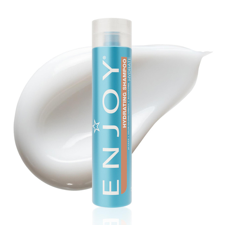 Enjoy Hydrating Shampoo Lightweight Moisturizing Formula for All Hair Types pH 4555 Balanced Gently Cleanses for Soft Sh