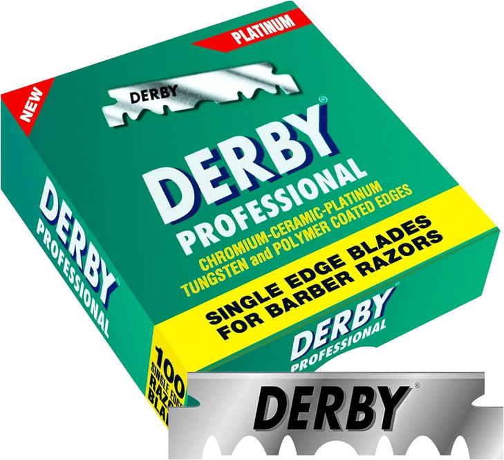Derby Professional Single Edge Razor Blades, 100 Count online at globaldelivered