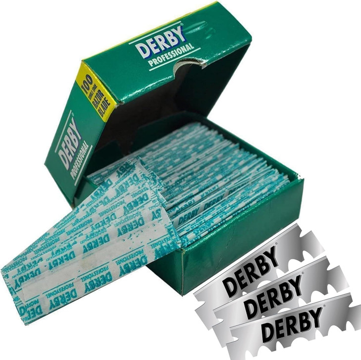 Derby Professional Single Edge Razor Blades, 100 Count online at globaldelivered