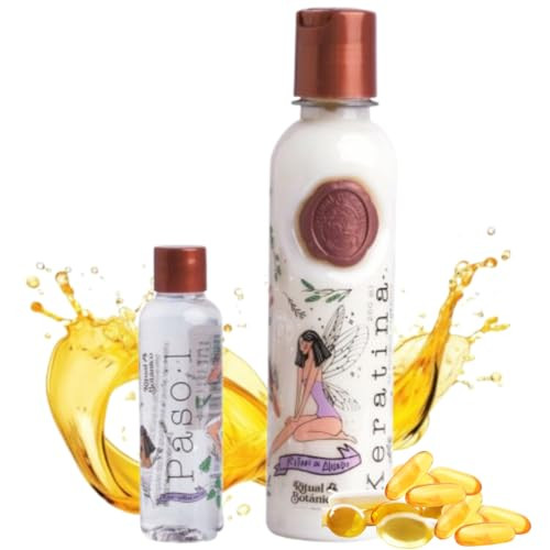 RITUAL BOTANICO Keratina Organica 250 ML 12 Aceites Naturales y Aminocidos que aportan brillo sedosidad y nutricin Kerat