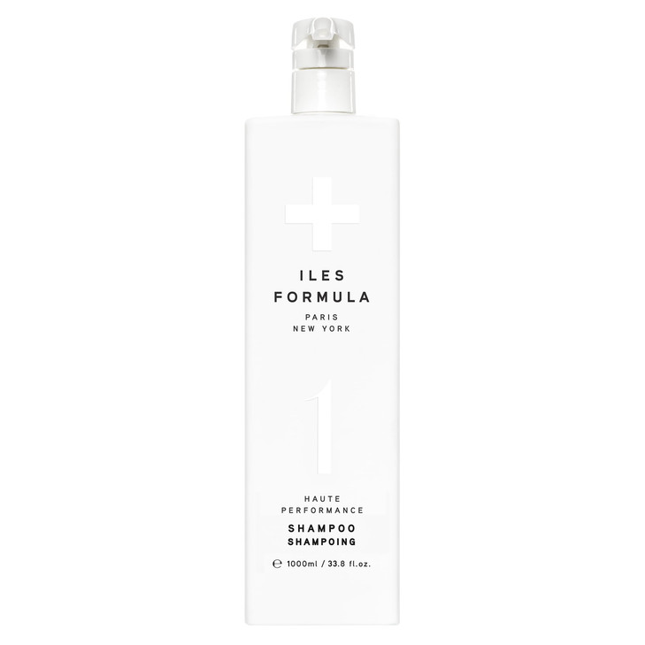 ILES FORMULA Shampoo for Dry Damaged Frizzy or Color Treated Hair Hydrating Sulfate Free Shampoo Salon Grade Color Safe