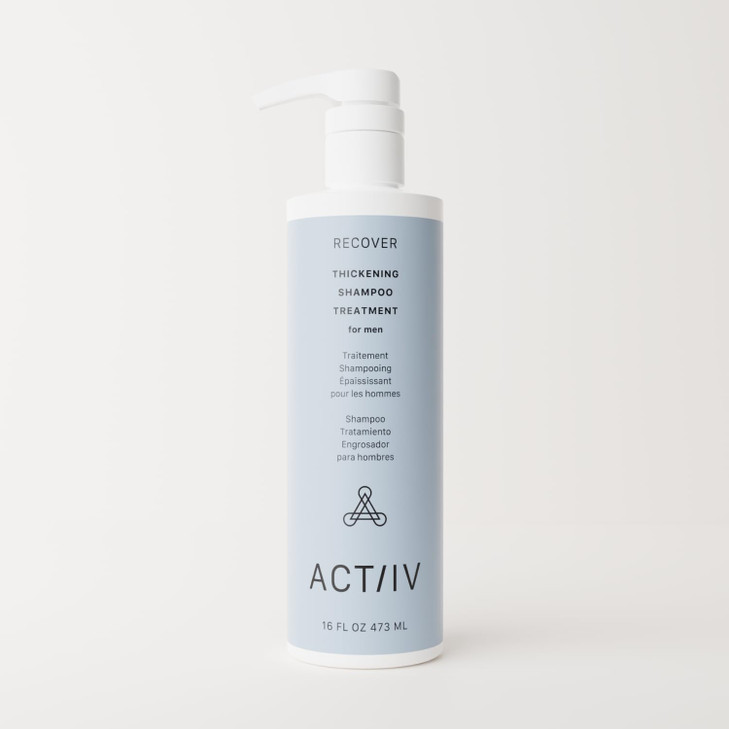 ACTIIV Recover Thickening Shampoo Treatment For Men Supports the Appearance of Fuller HealthierLooking Hair Supports Sca