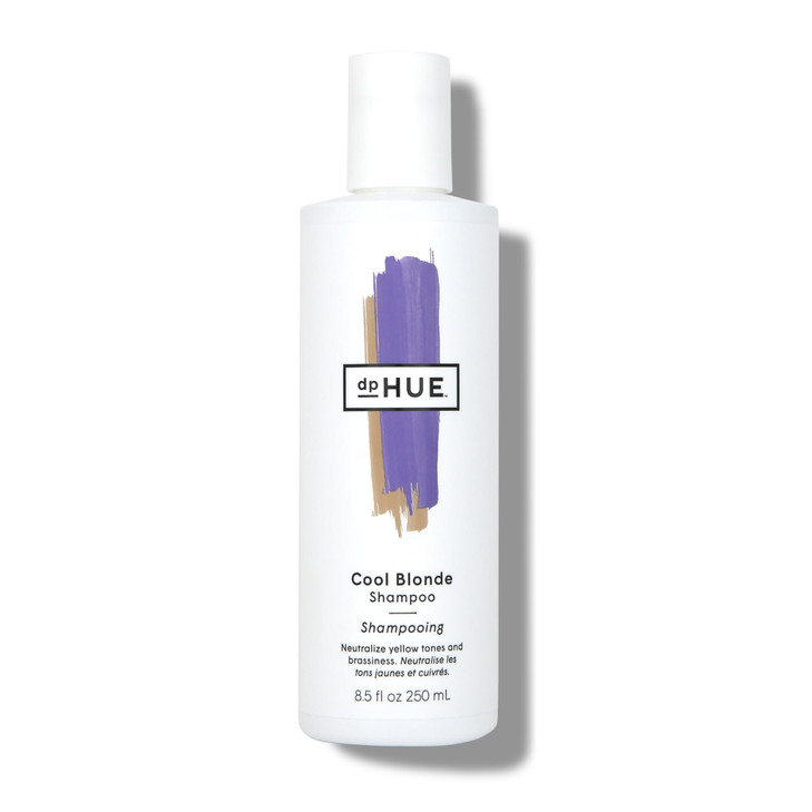 dpHUE Cool Blonde Shampoo 85 oz Purple Pigments Neutralize Unwanted Yellow Brassy Hair Tones Color Safe Paraben SLS SLES