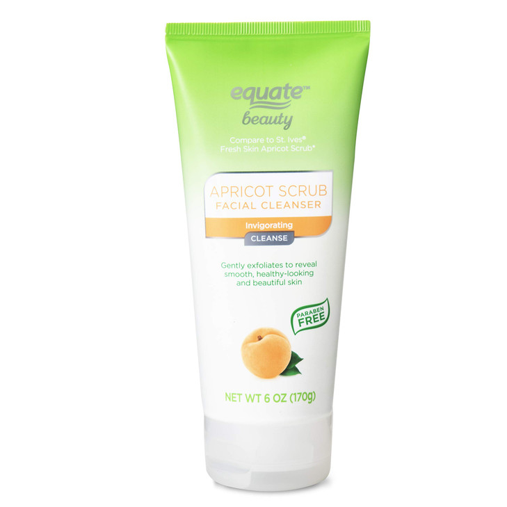 Equate Refreshing Apricot Scrub 6 oz, Fresh Skin Apricot Scrub online at globaldelivered