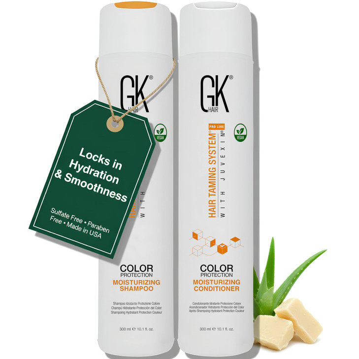 GK HAIR shampoo and conditioner set Sulfate Free shampoo and Conditioner For Color Treated Hair Volumizing Hydrating Mad