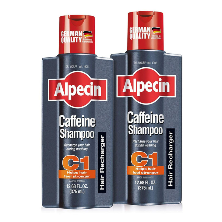 Alpecin C1 Caffeine Shampoo 1268 fl oz Pack of 2 I Hair Performance Enhancer I Promotes Natural Hair Growth and Thicknes