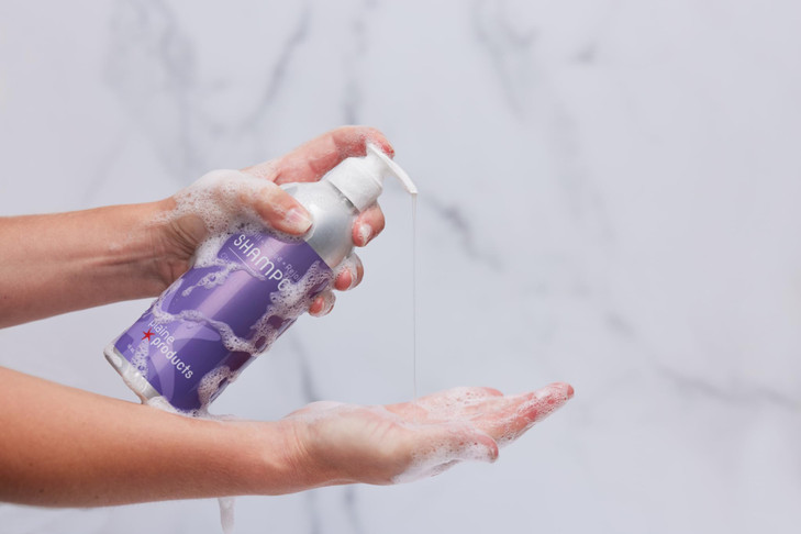 Plaine Products EcoFriendly Shampoo Citrus Lavender SulfateParabenPhthalate Free 16oz Refillable Aluminum Bottle with Pu