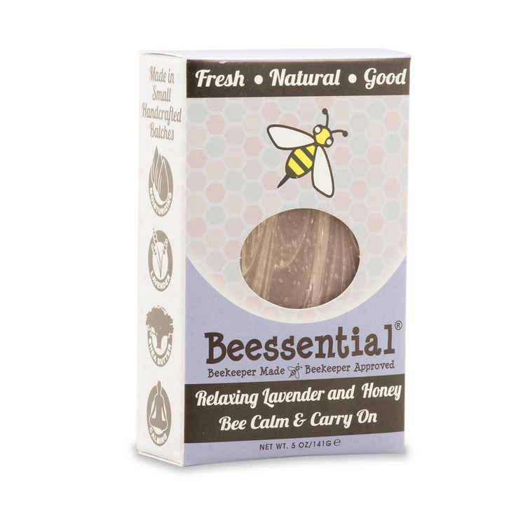 Beessential Relaxing Bar Soap, Lavender And Honey, 5 Ounce online at globaldelivered