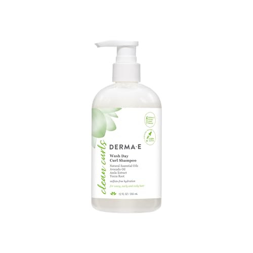 DERMA E Ramos Wash Day Curl Shampoo 12 oz