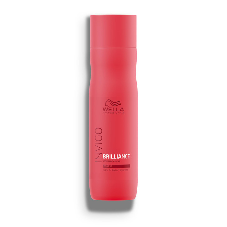 Wella Professionals Invigo Brilliance Shampoo for Coarse Hair Color Protection Vibrancy 101 Fl Oz
