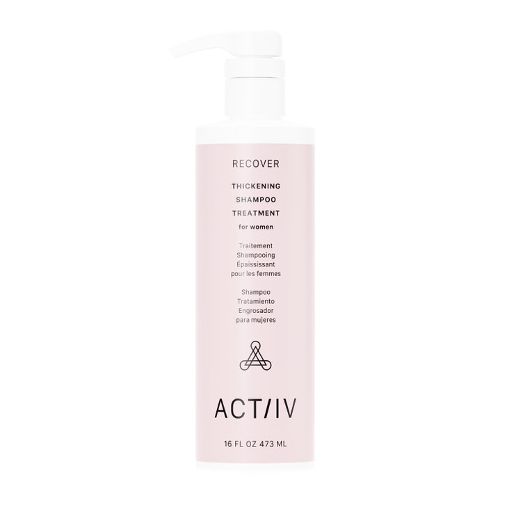 ACTIIV Recover Thickening Shampoo Treatment For Women Supports the Appearance of Fuller HealthierLooking Hair Supports S