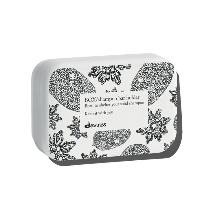 Davines Shampoo Bar Holder Practical Compact Protective Case Made with Resistant Material Great for Travel Store Safely